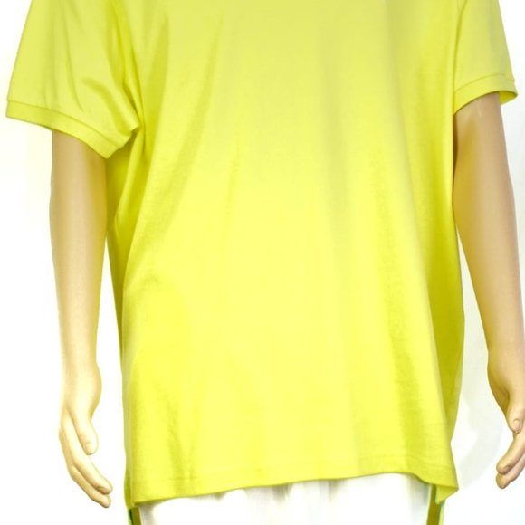 BRAND NEW!!! USPA MEN'S CASUAL YELLOW POLO SHIRT - Picture 3 of 4